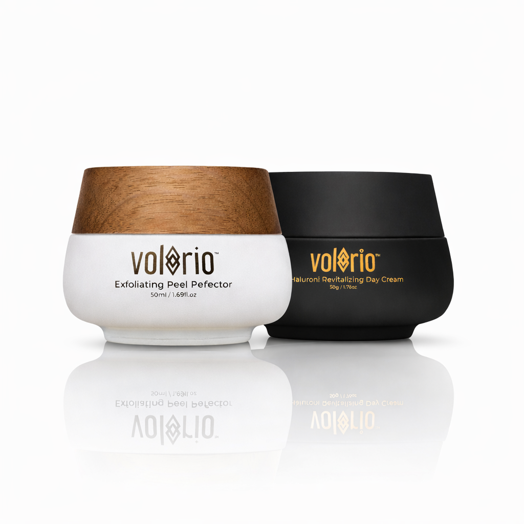 Hyaluronic Revitalizing Cream and Exfoliating Peel Perfector