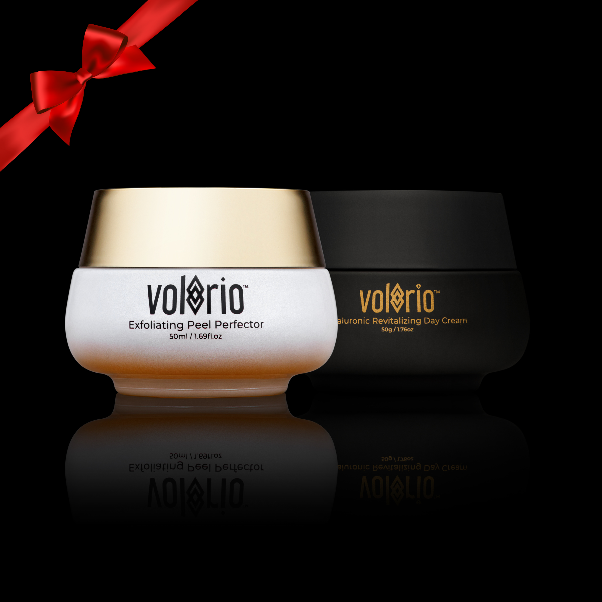 Hyaluronic Revitalizing Cream and Exfoliating Peel Perfector