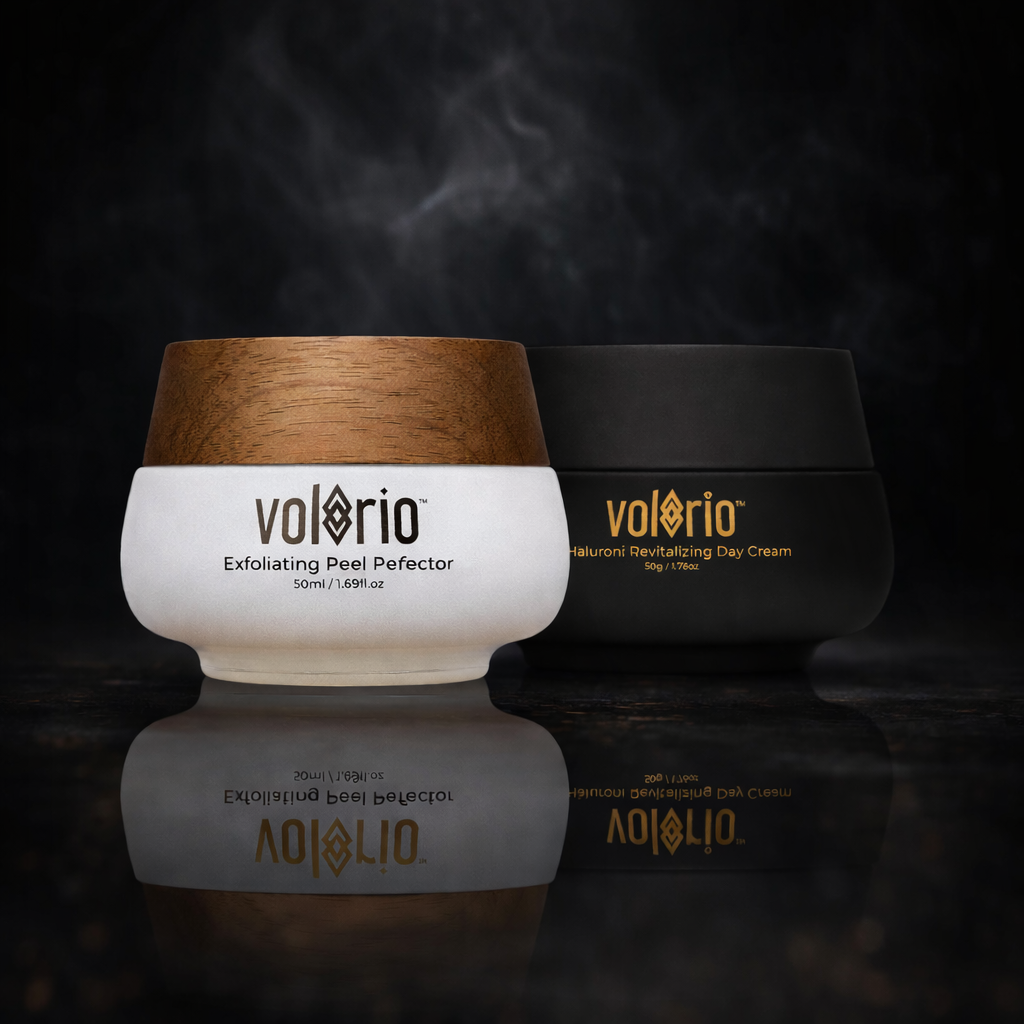 Hyaluronic Revitalizing Cream and  Exfoliating Peel Perfector