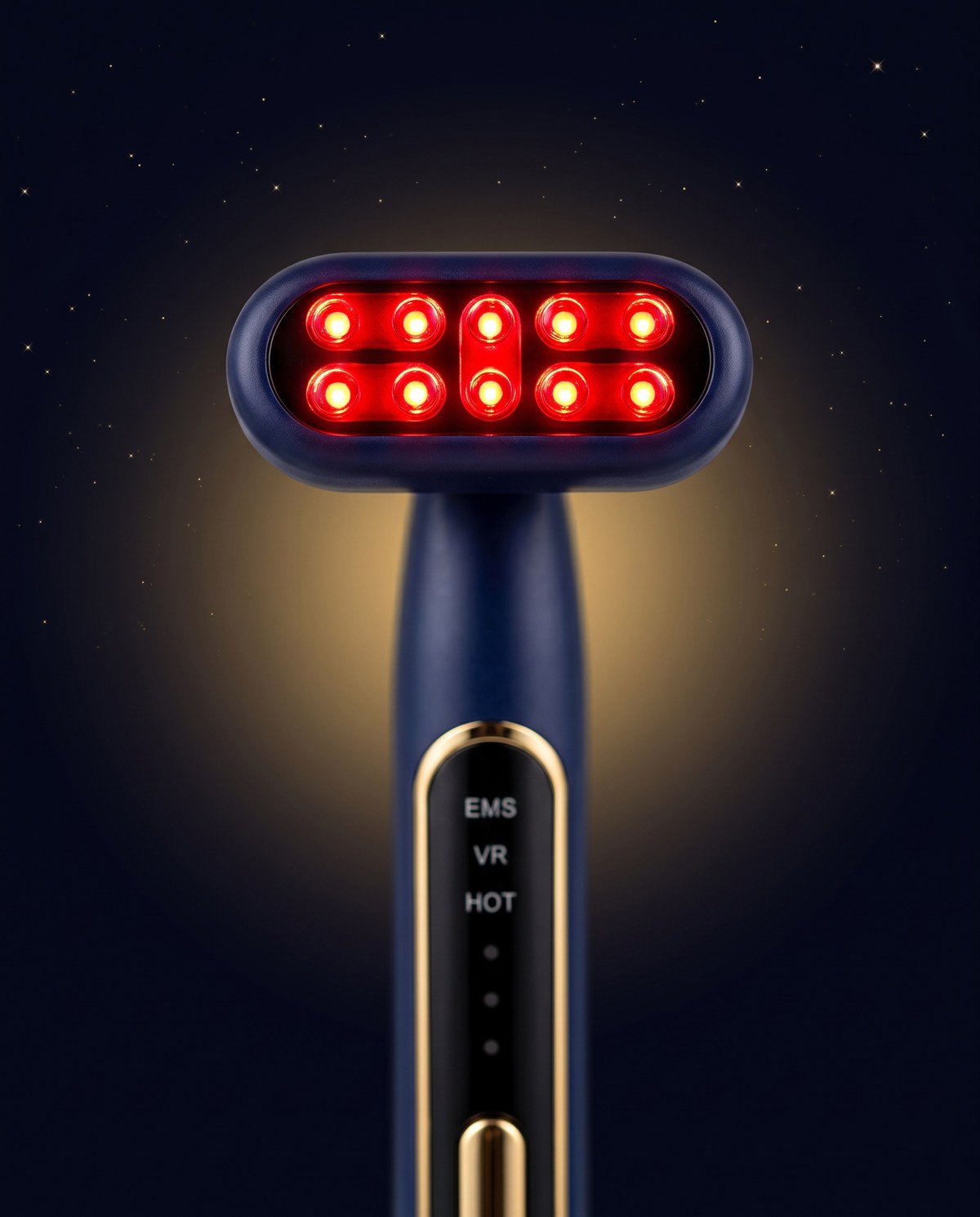 Ten LEDs, nine wavelengths