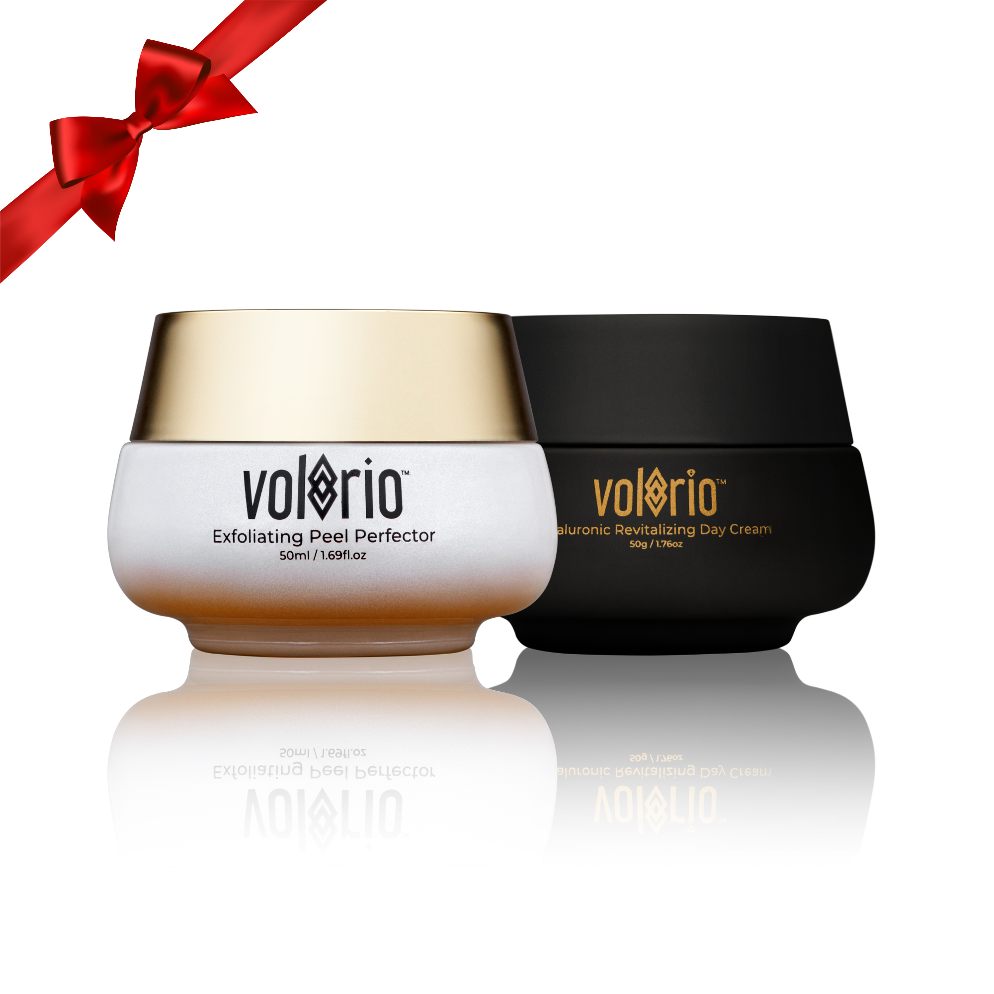 Hyaluronic Revitalizing Cream and  Exfoliating Peel Perfector